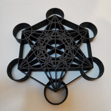 Metatron's cubo sacro geometria metatron sacra 3d print model - Mito3D
