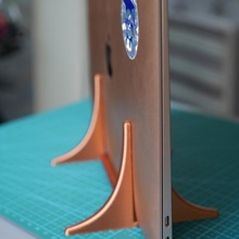 tuile carnet titulaire soutien macbook 3d print model - Mito3D