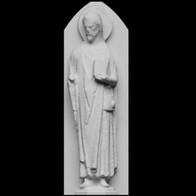 statua santo andr Cattedrale scansione architettura Francia Chiesa 3dprintable 3d print model - Mito3D