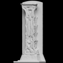 trumeau saint pierre church scan architecture france 3dprintable 3d print model - Mito3D