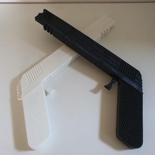 rubber band gun - elastic lastic 3d print model - Mito3D
