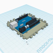 polypanels arduino uno wemos d1 mount arduinouno polypanel wemosd1 3d print model - Mito3D