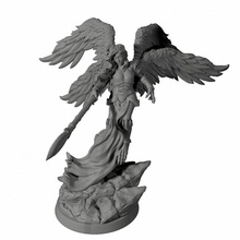 harpy queen - professionally pre-supported toys & games dnd frostgrave pitfighter bloodyswordminiatures 3dprintingpro frostgravepathfinder 3d print model - Mito3D