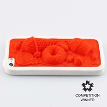 iphone 5 'carino candy' piastra copertura gadgets elettronica ninjaflex store iphonecompetition vincitore concorso caso 3d print model - Mito3D