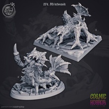 mh'azhounds pre-supported toys & games fantasy horror monster cosmic monsters castnplay cnp horrors 3d print model - Mito3D