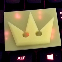 kingdom hearts crown emblem cosplay fanart video games 3d print model - Mito3D