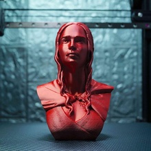 Daenerys destek Bedava yeniden düzenleme büst oyun tahtlar fanart prenses 3d print model - Mito3D