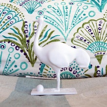 ostrich toys & games africa animal bird egg wildlife 3d print model - Mito3D