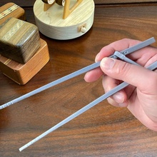 Treinamento pauzinhos modelo marcosticks barras treino marcas aprendendo chopsticks howtousechopsticks aperto padrão 3d print model - Mito3D