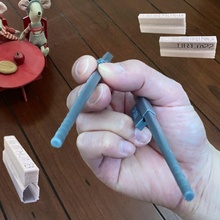 dedo ayudantes formación palillos marcosticks chinos entrenamiento aprendizaje agarre estándar dedos modelh 3d print model - Mito3D