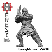heresylab - ax038 squire handed toys & games dragons dungeons fantasy warhammer warrior d&d adventurer mordheim warband axia 3d print model - Mito3D