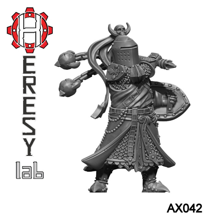 Heresylab ax042 Eber Ritter 2 Helme Spielzeuge Spiele Drachen Dungeons Fantasie Kriegshammer Krieger Abenteurer mordheim Kriegsband Axia 3D print model - Mito3D