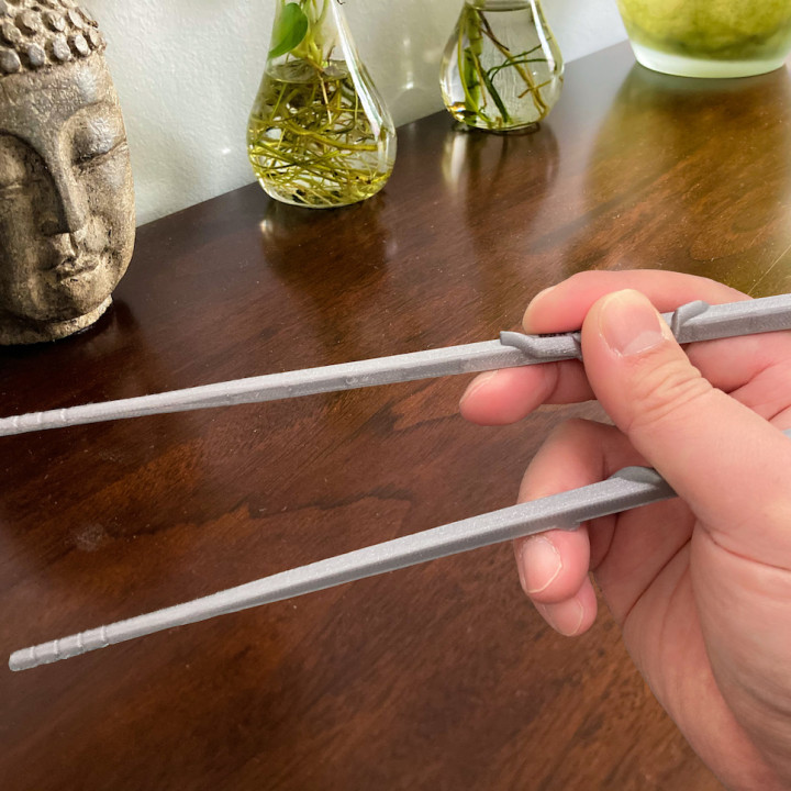 ergonomic chopsticks modele marcosticks trainingchopsticks learningchopsticks standardgrip ergonomicmarcosticks ergonomicchopsticks 3D print model - Mito3D