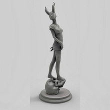 devil girl toys & games free statue collectible 3d print model - Mito3D