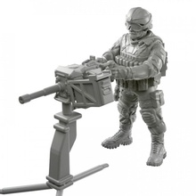 023 soldier m19 toys & games army modern rocket rpg warhammer miniature launcher tabletop infantry 28mm wh40k 32mm 3d print model - Mito3D