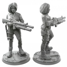 024 kız oyuncaklar oyunlar Ordu modern asker Warhammer minyatür masaüstü piyade 28mm wh40k 32mm 3d print model - Mito3D