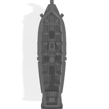 14 silahlar brik yedek parçalar gemi savaşlar savaş oyunu Barco yangın yelkenleri Deniz savaşı Ageofsail 3d print model - Mito3D