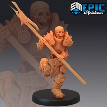 iskelet Ordu ağır şövalye ölümsüz koruma teber oyuncaklar oyunlar kemik fantezi Ortaçağa ait canavar rpg kafatası Warhammer düşman masaüstü 3d print model - Mito3D