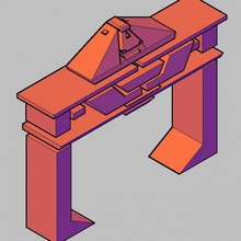tron reconocedor ventilador Arte 3d print model - Mito3D