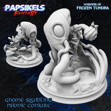 gnome squidling psionic conjure toys & games dnd maiden frost rime 3d print model - Mito3D