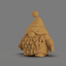 gnome miniature jouets Jeux Noël fantaisie 3d print model - Mito3D