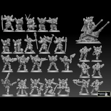 astroknight megapack toys & games 40k robot soldier warhammer warrior steampunk cyberpunk cyborg spacemarine 28mm astronaut imperialguard shadowrun pdf astramilitarum postapocalypse 3d print model - Mito3D