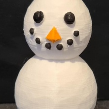 animal cruzando menino neve Natal enfeite poli suave ventilador arte bugiganga decoração boneco acnl acnh horizontes homem 3d print model - Mito3D