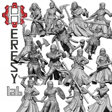 heresylab bundle temple flaming rock store dragons fantasy warhammer warrior dungeon d&d adventurer sisters mordheim warband axia 3d print model - Mito3D
