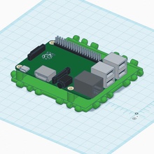 polypanels raspberrypi 3 tinkerboard 3d print model - Mito3D
