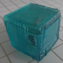 gelatinous cube monster d&d 3d print model - Mito3D