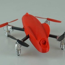 foguete espacial microdrone gadgets aparelhos eletrônicos espaço drone micro 3d print model - Mito3D