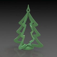 Noel ağaç ağacı 3d print model - Mito3D