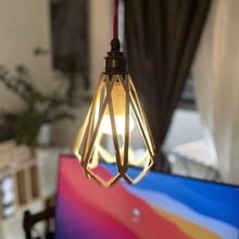 flsk - lamp shade lampshade lighting decor lampholder 3d print model - Mito3D