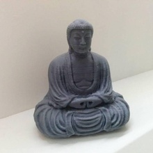 buddha & garden 3d print model - Mito3D