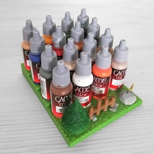 Vallejo miniatura suporte pintura reino pintor aros aleatória mini azargames 3d print model - Mito3D
