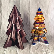 moderno Navidad árbol 2020 decoración 3d print model - Mito3D