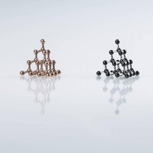 diamante molécula colgante joyería amor química moléculas finejewellery adorno 3d print model - Mito3D