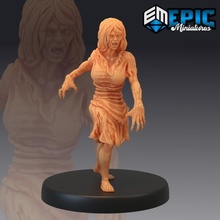 vampire spawn female undead blood cursed monster fantasy gothic horror medieval rpg warhammer enemy tabletop dungeon dnd pathfinder npc 3d print model - Mito3D