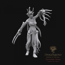 tyverian bloodclaws led champion chamra dragonbond wargame prints soldiers 3d print model - Mito3D