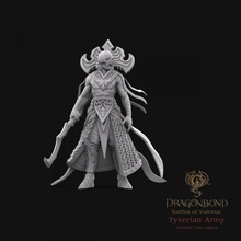 Tyveriano general sangre emperador adrael ladrones dragonbond juego guerra fantasía huellas dactilares juegos mesa 3d print model - Mito3D