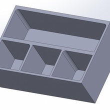 Magia caixa porta trecos organizador descktop 3d print model - Mito3D