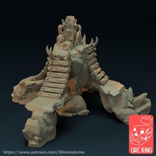 rotten shrine terrain warhammer warhammer40k nurgle nurgleterrain 3d print model - Mito3D
