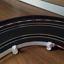 Absturz Barriere Carrera Wagen Rennen Spur 3d print model - Mito3D