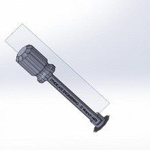 st Ballaststoff Optik Verbinder Schlüssel 3d print model - Mito3D
