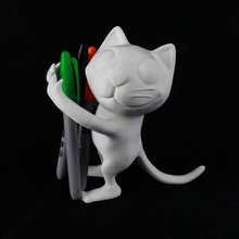 tiz kedi ücretsiz destek bahçe printandpaint playtimebanner 3d print model - Mito3D