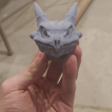 dragon bust fantasy 3d print model - Mito3D