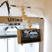 mb rep 2 um iphone time lapse montaje construir impresora 3d titular monte teléfono abrazadera 3d print model - Mito3D