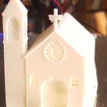 imaginário Igreja tinkercad 3d print model - Mito3D