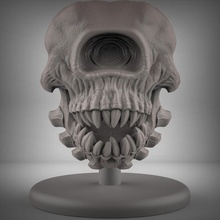 lich eye horror store fantasy undead death dungeonsanddragons dnd forgottenrealms beholder deathtyrant parthfinder 3d print model - Mito3D