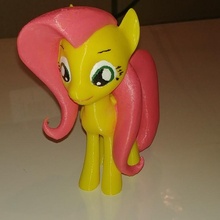 poney fluttershy petit Poney mlp mane6 3d print model - Mito3D